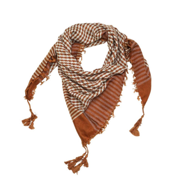 Military Shemagh Kids Scarf Texas Orange