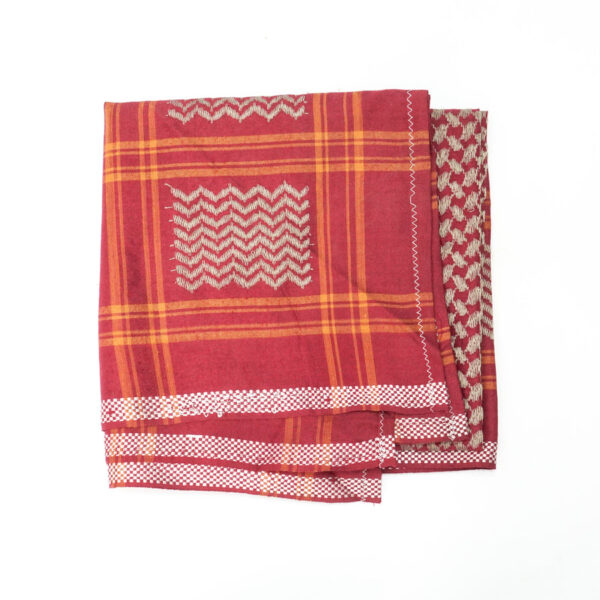 Arab Premium Shemagh Kids Scarf Red - Image 3