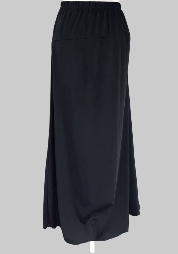 Non Bubble Jersey Skirts-Black